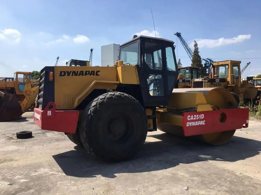  Used Dynapac CA251D ca30d ca25d road roller used Compactor CA301 CA30 CA251 CA25 ca602 ca211 Road