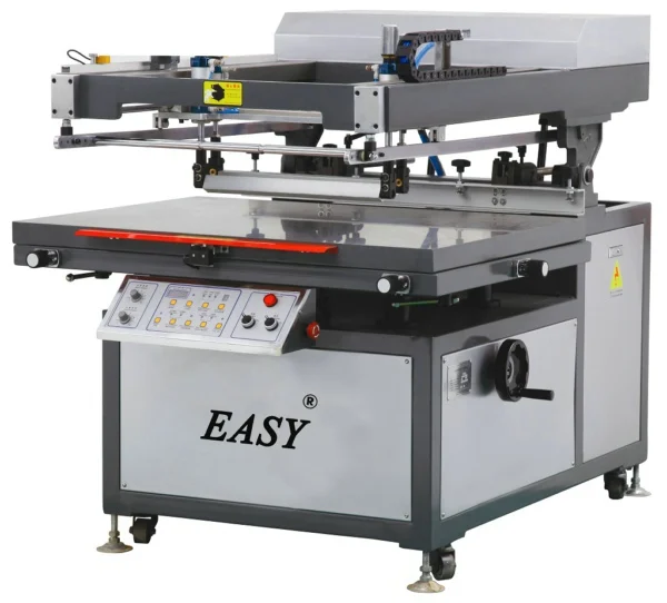  Clam Shell Flat Bed Screen Printing Machine