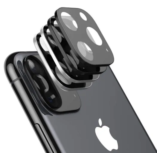 For iPhone 11 Pro/iPhone 11 Pro Max Camera Lens Protector, Clear Tempered Glass Protector For iphone 11 camera lens protector
