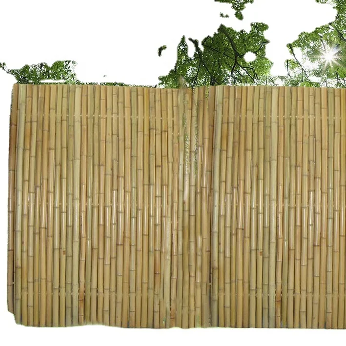 FD-161205 cheap natural bamboo screen split fence