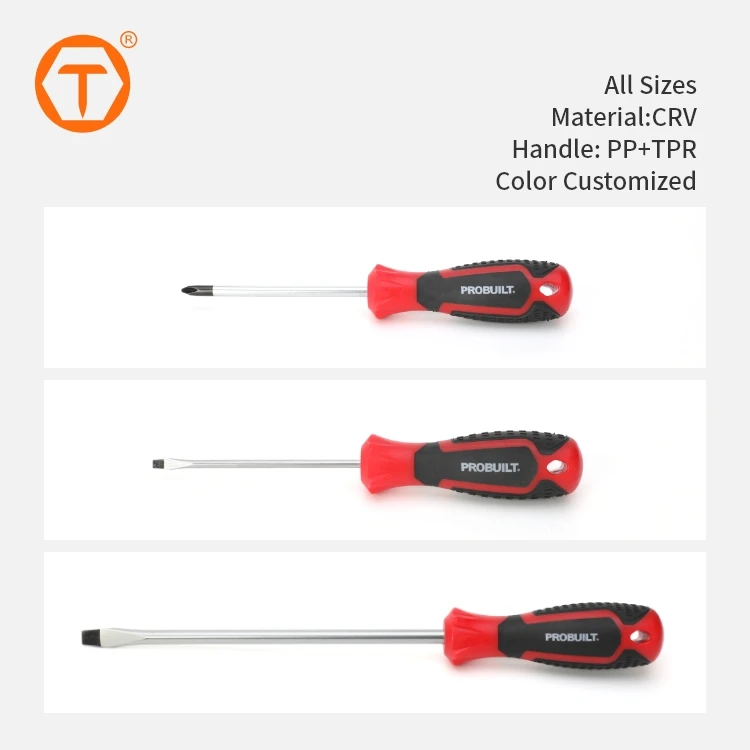 Hot selling mini flat stubby screwdriver destornilladores bulk screwdrivers