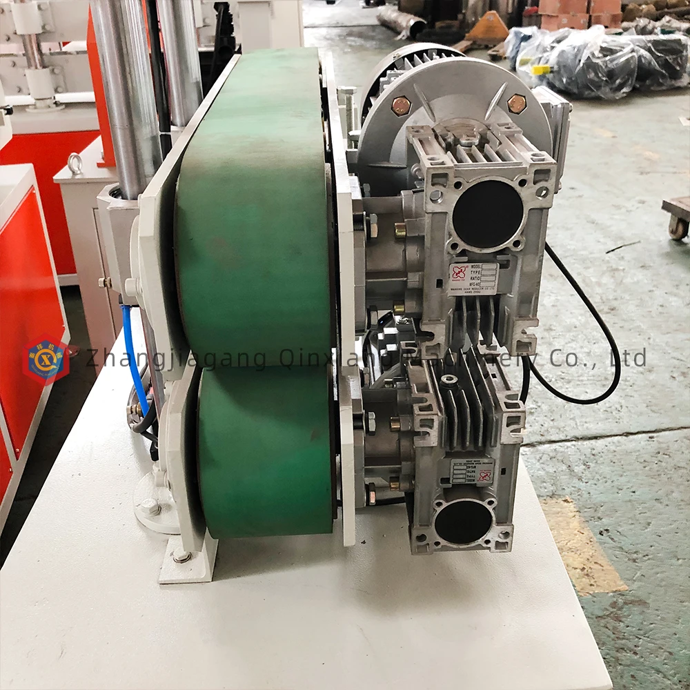 
plastic Small diameter pipe profile haul off tractor machine 