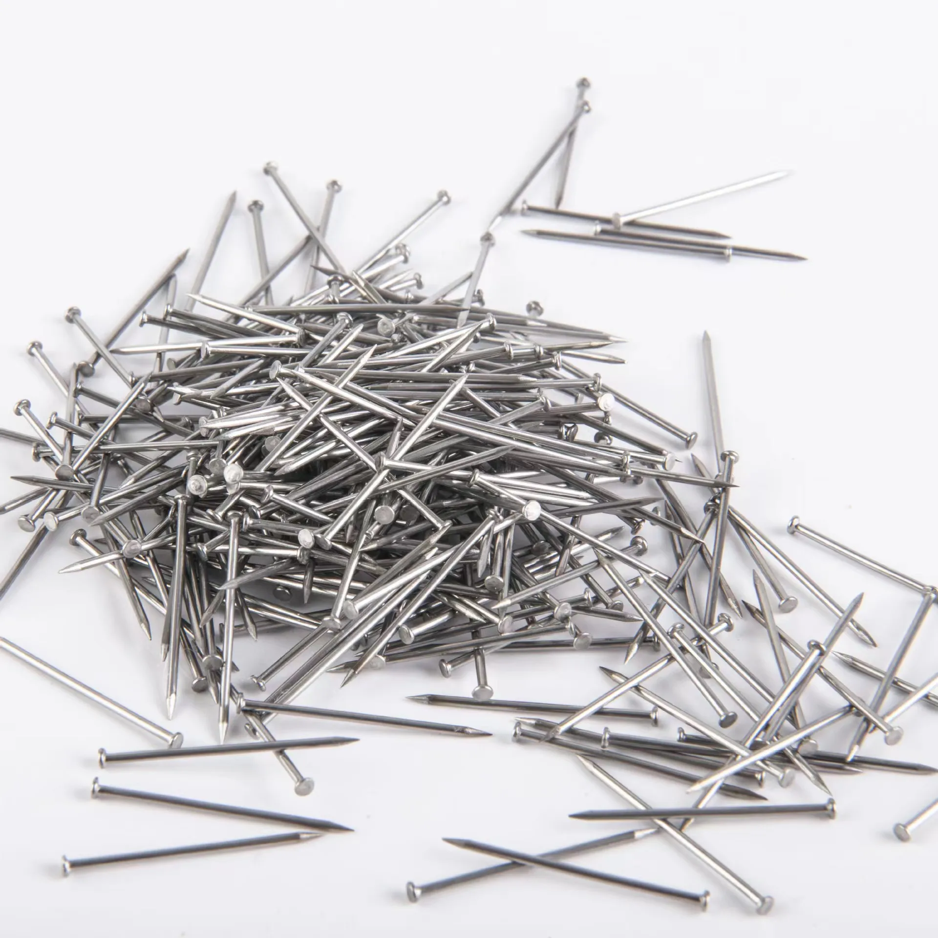 0.7*13mm stainless steel nickel plated pin Point Rounded Head office pin