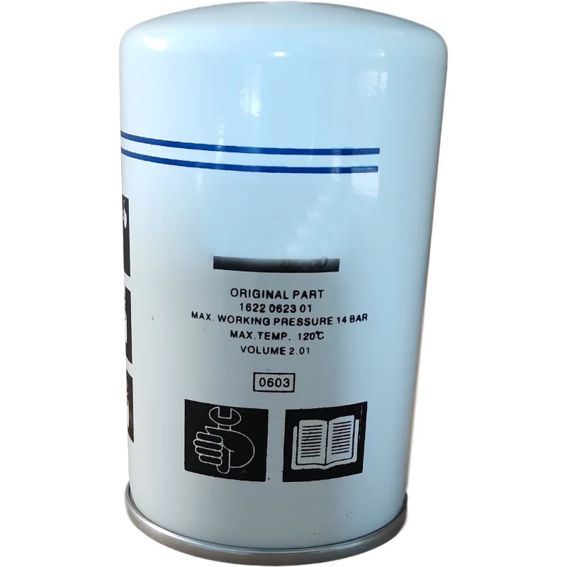 High quality spin-on oil filter used for Atlas Copco 1622062301