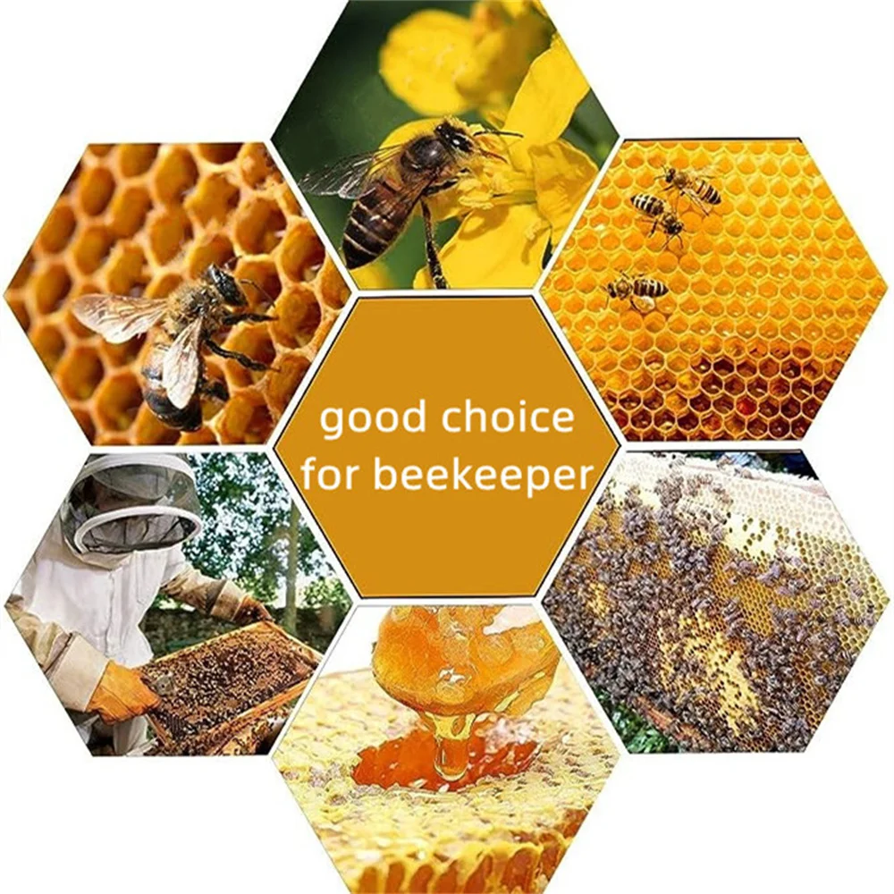 2PC Silicone Bee Wax Press Honeycomb Embosser Beeswax Sheet Foundation Mold Apicultura Beekeeping Beehive Basis Garden Supplies