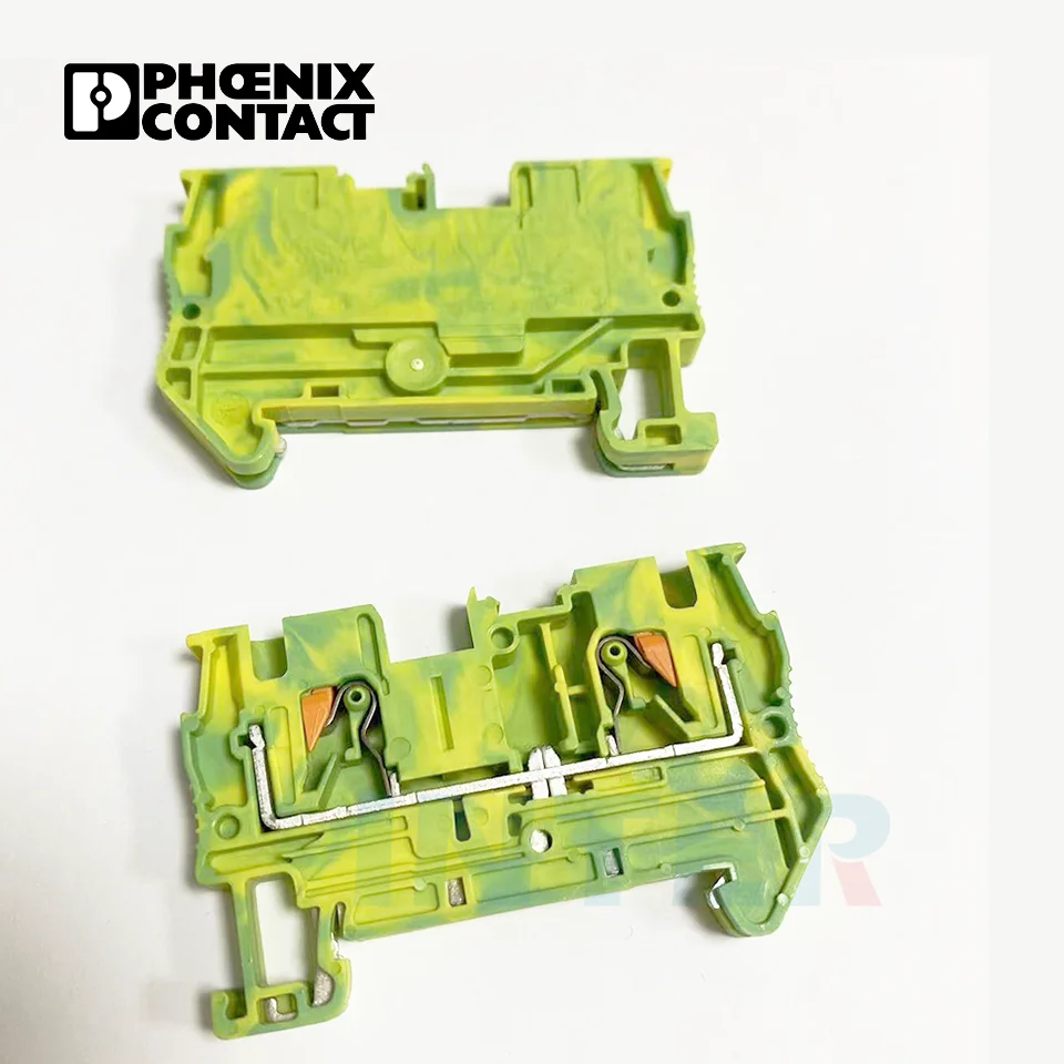 3209536 PT 2,5 PE Phoenix contact Ground terminal push in spring din rail terminal block