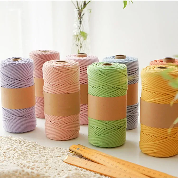 3mm braided macrame cord wholesale