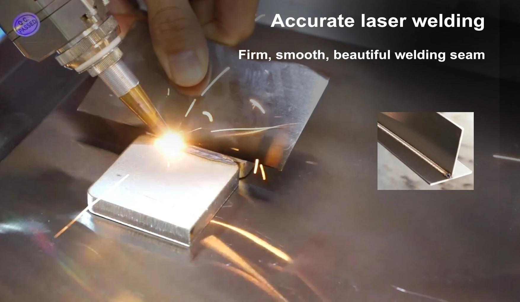 Factory Direct Price Portable Air Cooled Laser Welder 1200w Laser Welding Machine for Metal LS-1200