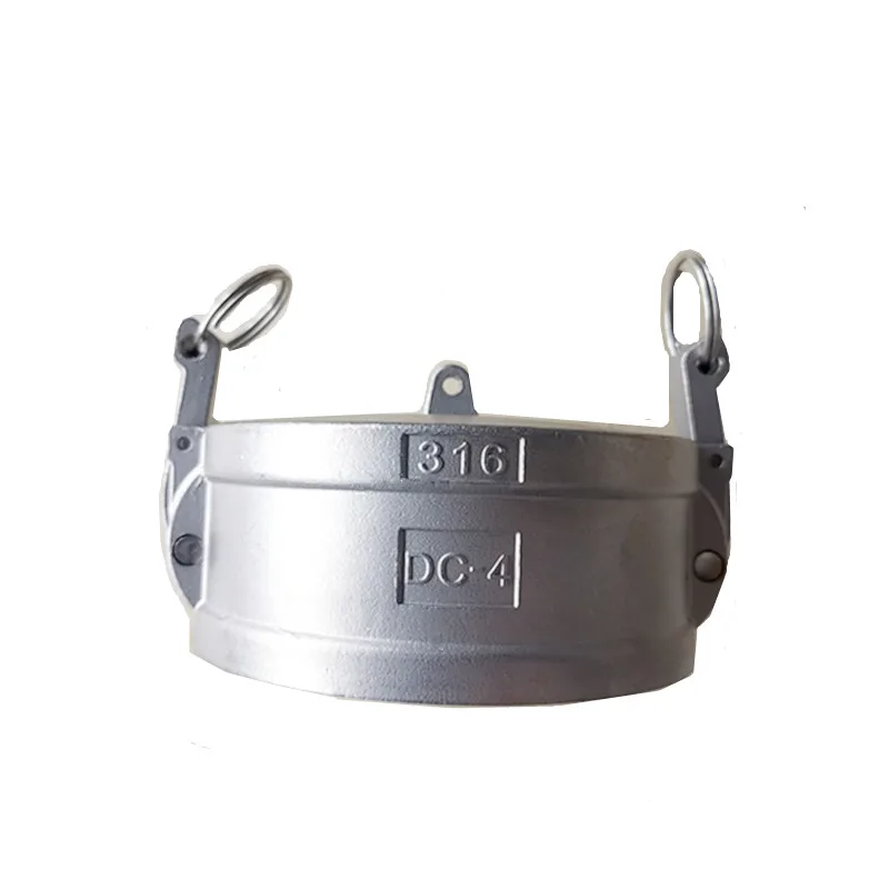 Stainless Steel DC Type Camlock Coupling Industrial Pipe Plugging NPT Carbon Steel Head Plastic Connectors Directly Manufactured