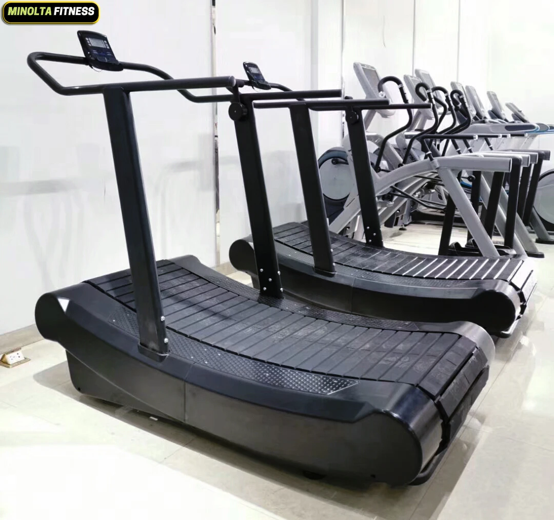 MND Save 20% Commercial self-generating no power line Curve Treadmill Factory