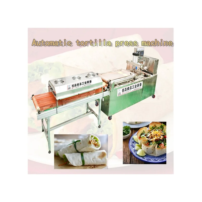 fully automatic roti making machine tortilla press chips maker machine chapati maker machine
