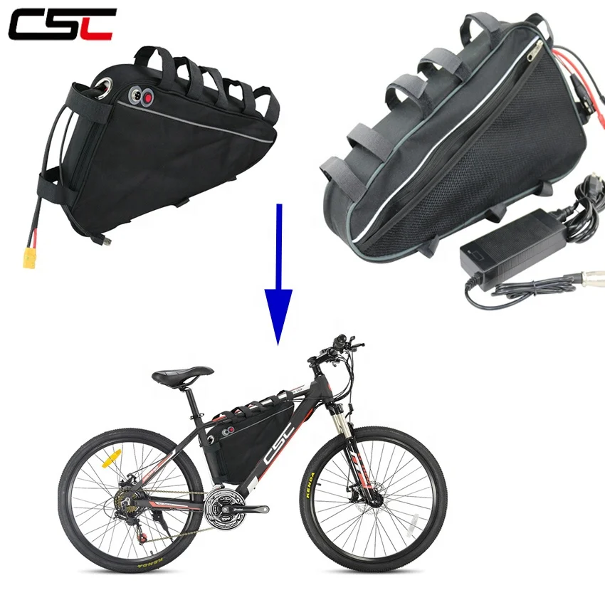 triangle 48v 20ah battery with bag for electric bike conversion Kit 500W 750W 1000W 1500W