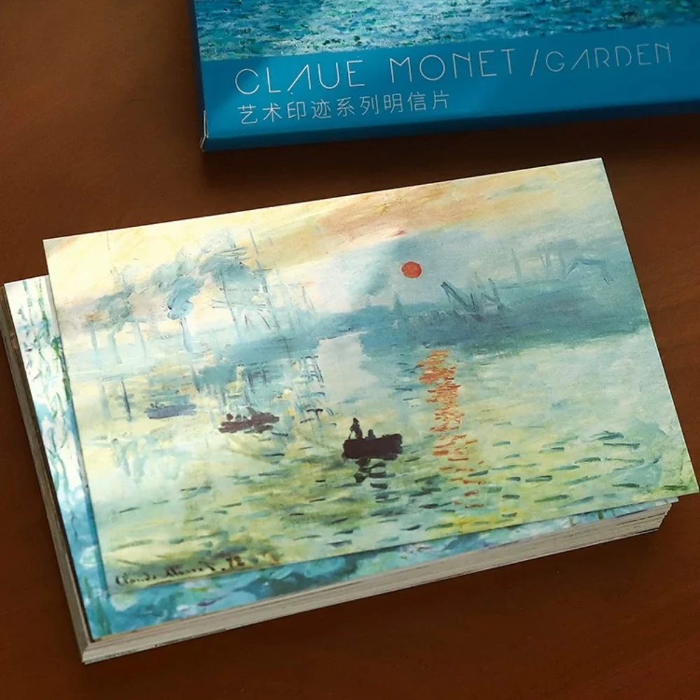 Support small quantity customized high quality luxury watercolor pantone blank postcards