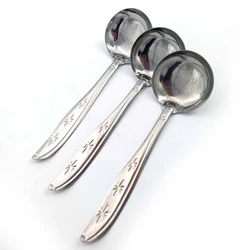 Chinese stainless steel hot pot soup spoon dinner spoon use for home restaurants coffee shop
