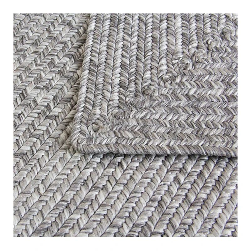  Китайский комнатный наружный серый полипрофилен ПП плетеные коврики
