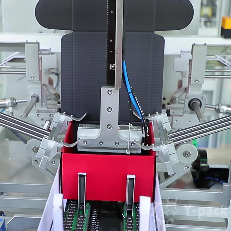 Auto Box Forming Machine Cardboard Box Making Automatic Carton Folding Machine
