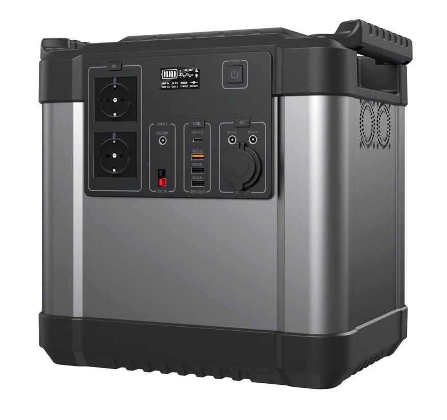 Original Factory Emergency Solar Power Generator Mobile Solar Energy Portable Power Station Lithium Battery 2000W