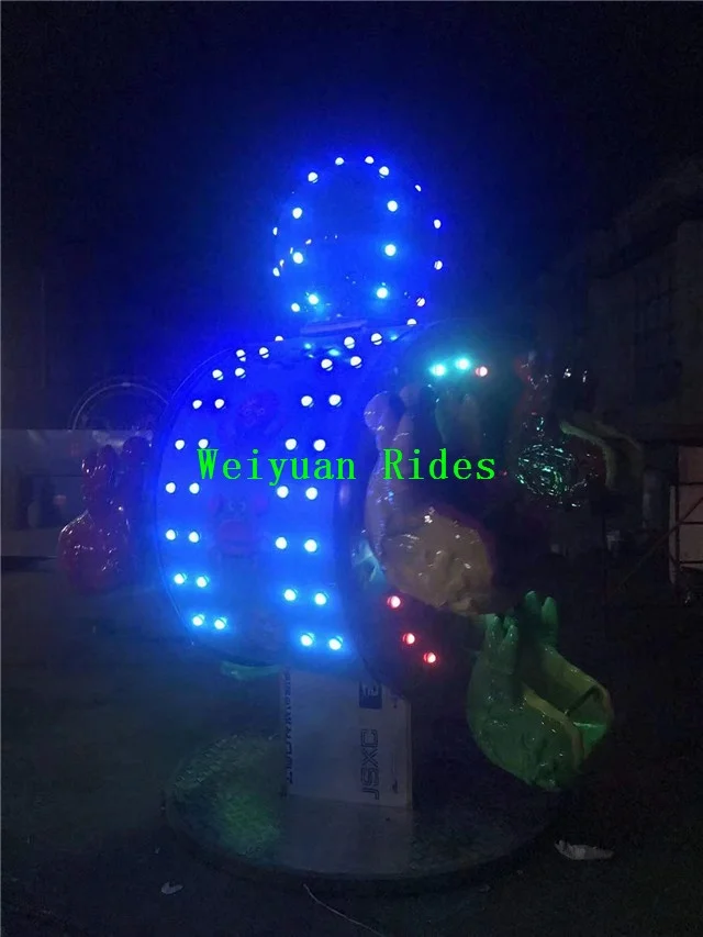 Carnival Rides Amusement Park Equipment Kids Portable Mini Ferris Wheel for Sale Customized Zhengzhou Indoor Park 6 Cabins 2.7m