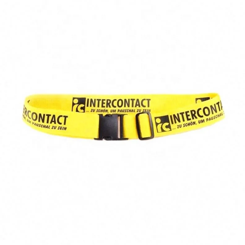 Travel Accessories Luggage Bag Straps With Plastic Belt Buckle