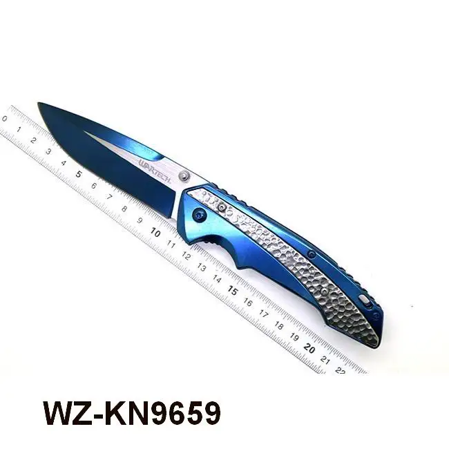 stainless steel material type camping survival utility folding pocket cutter knife foam