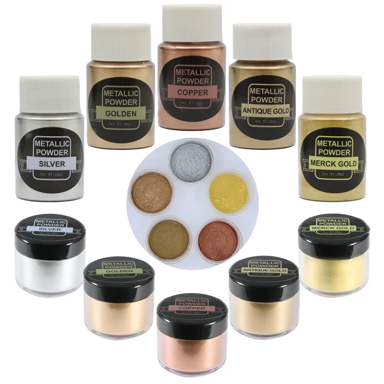 Hot Sale Product Highly Vibrant Metallic Pigment Mica Powder for Epoxy Resin DIY Art
