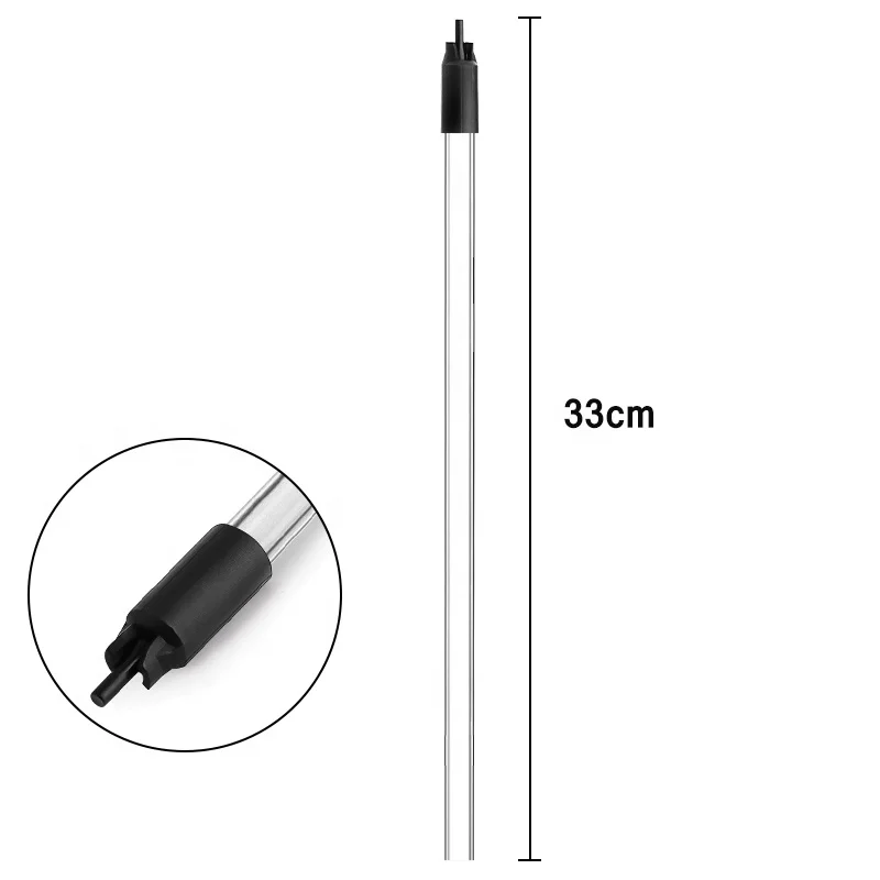 Spring Loaded Beer Bottle Filler For Home Brewing Wine 33cm Transparent /Blue Beer Filler Tools