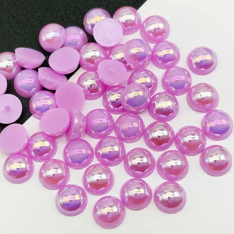 2mm3mm4mm5mm6mm8mm10mm12mm available now ABS Flat Back Loose Pearl Ready to Ship