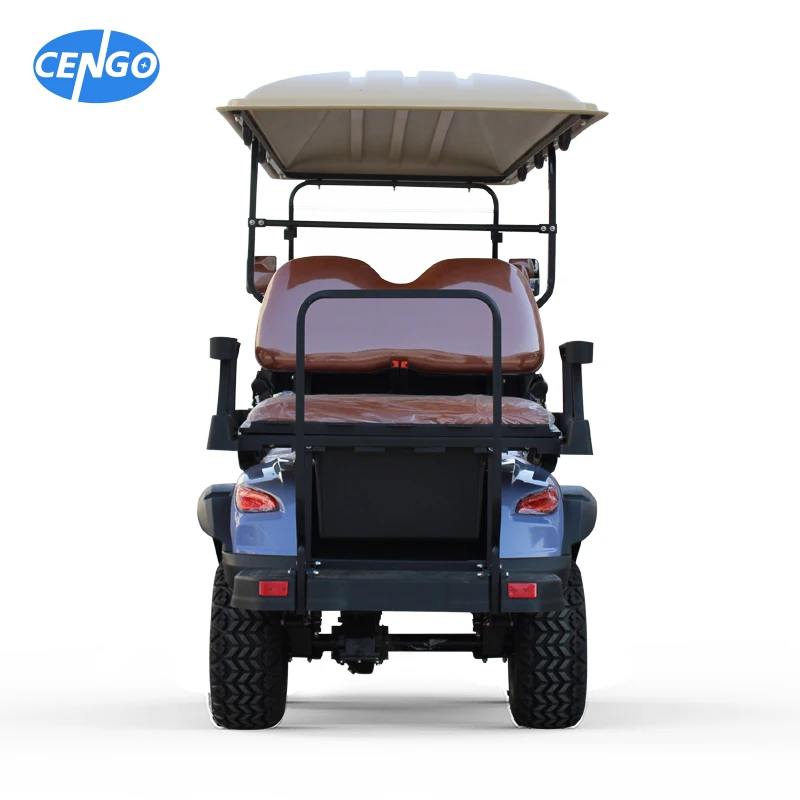 Good Quality Custom USA 2 4 6Seater Electric Powered Golf Cart Chinese Hydraulic 4 Wheel Disc