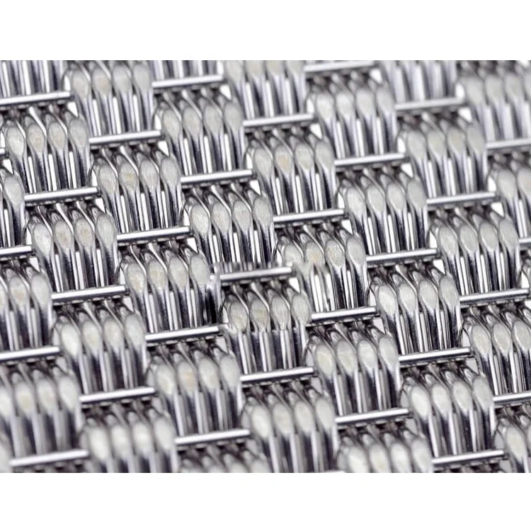 Decorative Wall Panel Cable Wire Mesh Flexible Stainless Steel Cable Woven Mesh