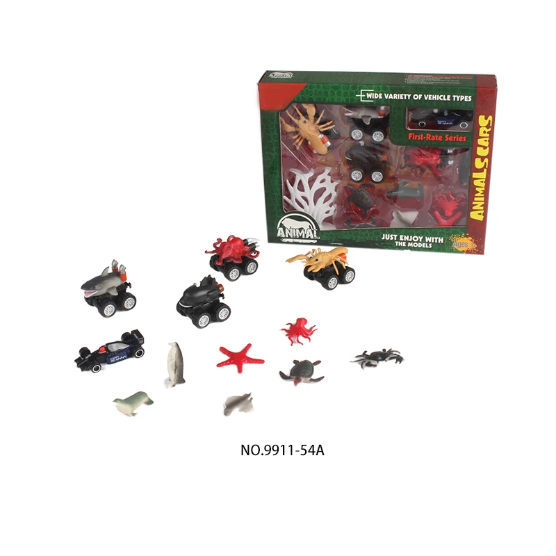 Good quality promotional fashion cartoon pocket car child toy gift car model