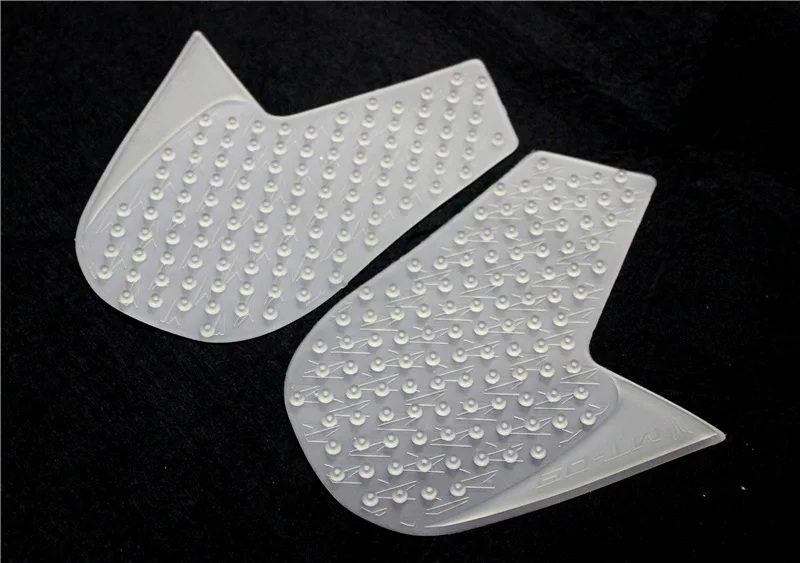 REALZION Motorcycle Tank Black Grip Pads Protector Sticker Decal Gas Knee Traction For Yamaha MT09 2013-2016