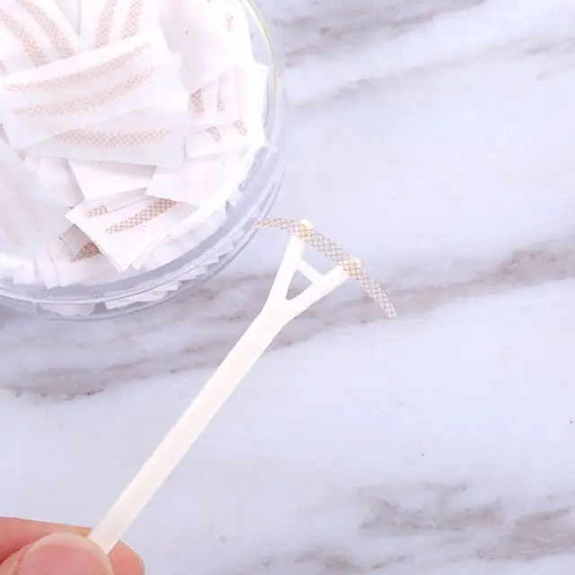 Mutingbeauty косметический инструмент от производителя очаровательные двойные наклейки для век тонкая кружевная лента с прозрачной упаковочной коробкой 150 пар