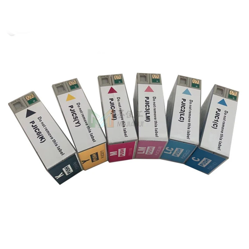 Goosam Refillable Ink Cartridge PJIC PJIC1-6 PJIC6 PJIC5 PJIC4 PJIC3 PJIC2 PJIC1 For Epson PP100 PP50 Discproducer