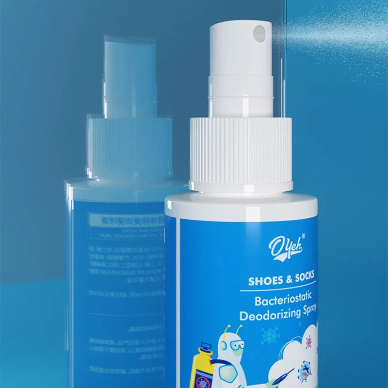 Wholesale High quality shoe deodorant spray Antibacterial deodorant freshener 100ml shoe deodorant spray