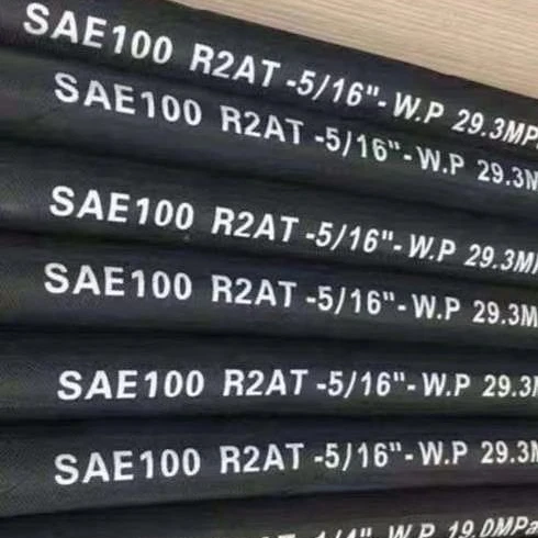 OEM sae100 r1 R2 1 провод 2 4sp высокого давления hyd Труба Спираль 38 mangeras hidraulicas Гидравлический масляный резиновый шланг для автомойки