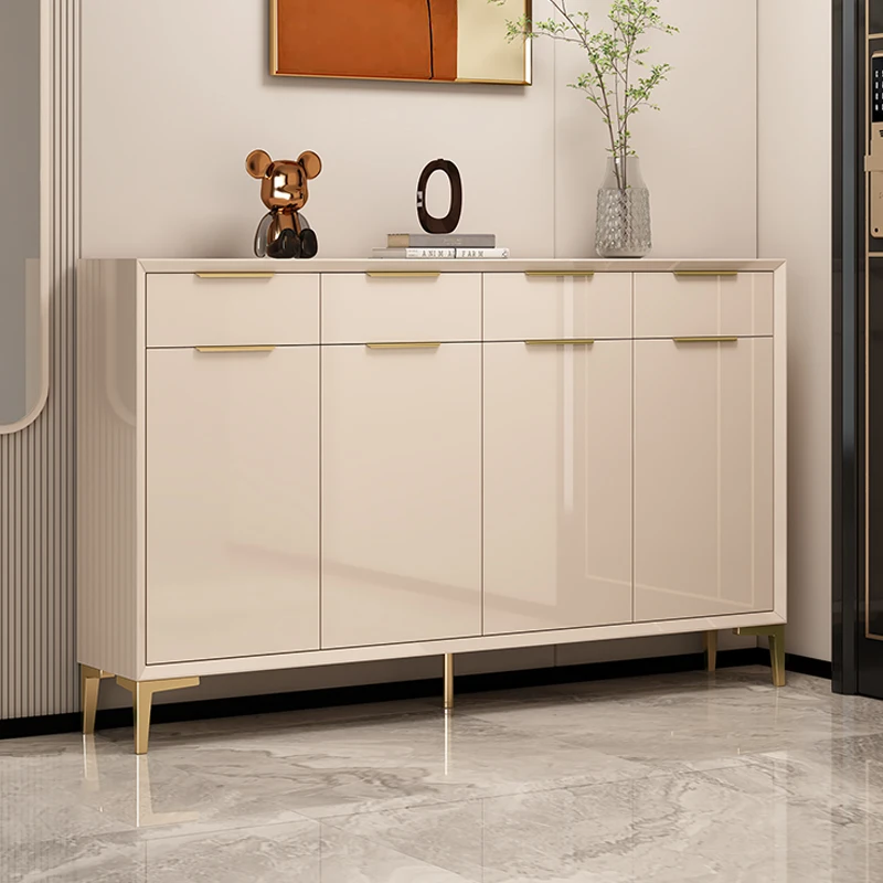 luxury mdf furniture entrance shoe storage modern wooden shoes cabinet storage for home shoe racks