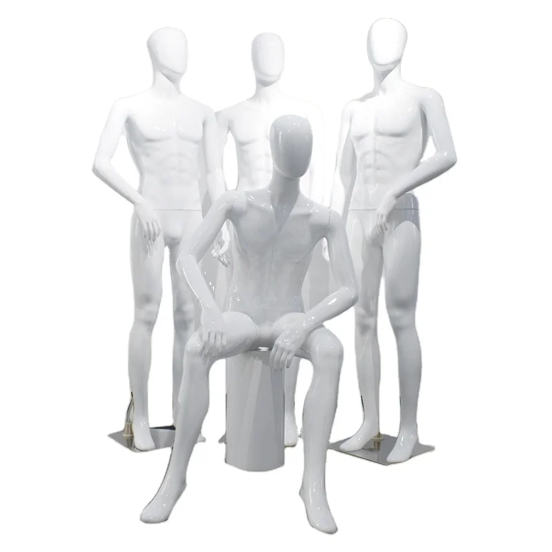 Realistic mannequin manufactures with head and adjustable ha