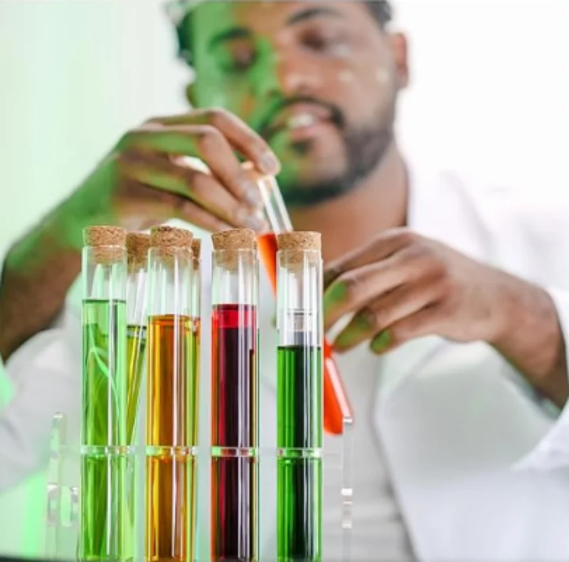 Medical Grade Clear Round Flat Bottom Glass Test Tube Wooden Cork Cap Borosilicate 3.3 Glass 30mm Test Tubes With Cork Stopper