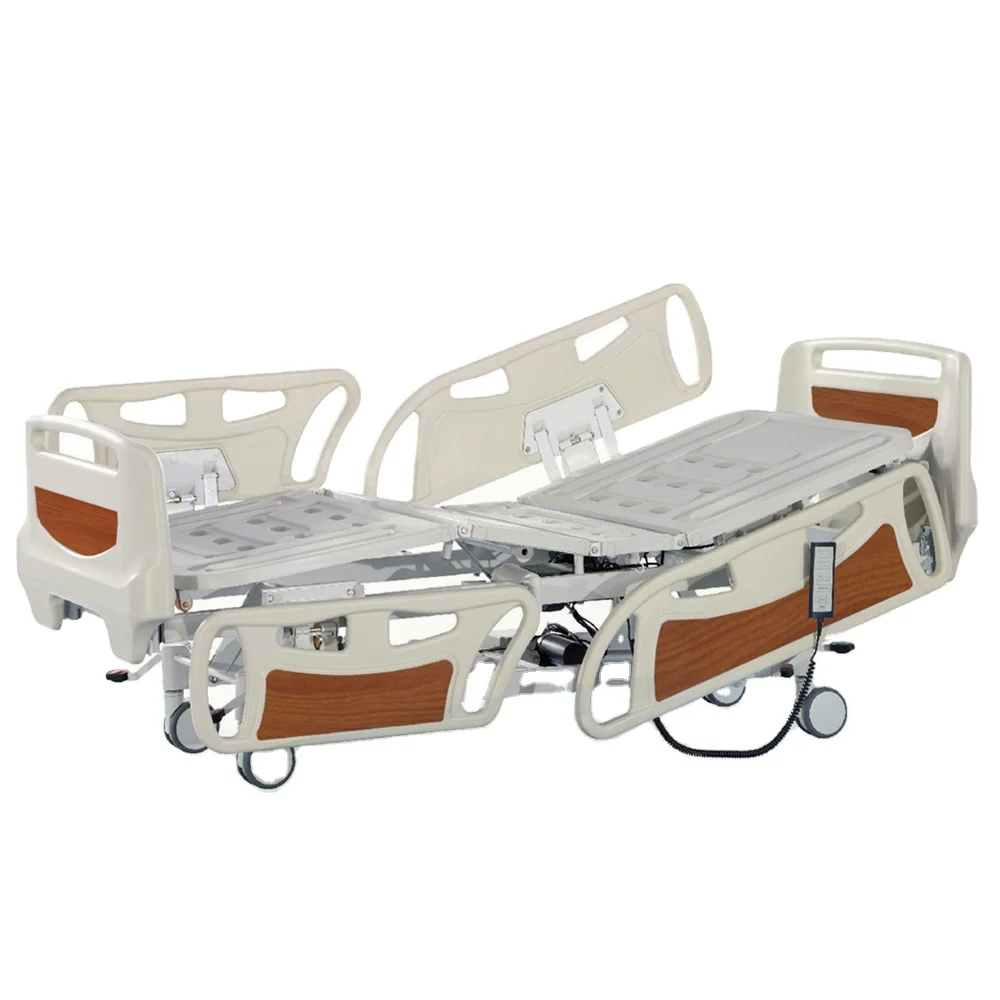 Регулируемый металлический каркас кровати с регулируемой высотой и пятью функциями умная Больничная койка умными