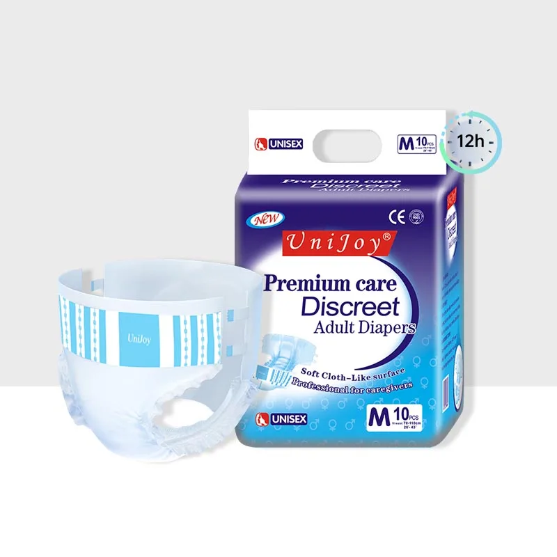 High Quality Printed Disposable Adult Baby Diaper Ultra Thick Adult Diaper Manufacture