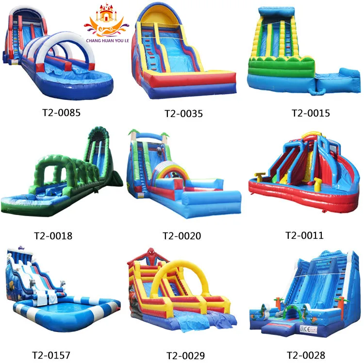 Commercial Bouncer Large Inflatable Pool Water Slide For Kid Big Cheap Bounce House Jumper Bouncy Jump Castle