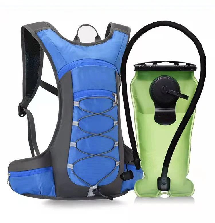 Sports backpack Hydration Pack with Free 2-Liter Water Bladder Hiking Backpack for Men  Women Lightweight Running Water Backpack