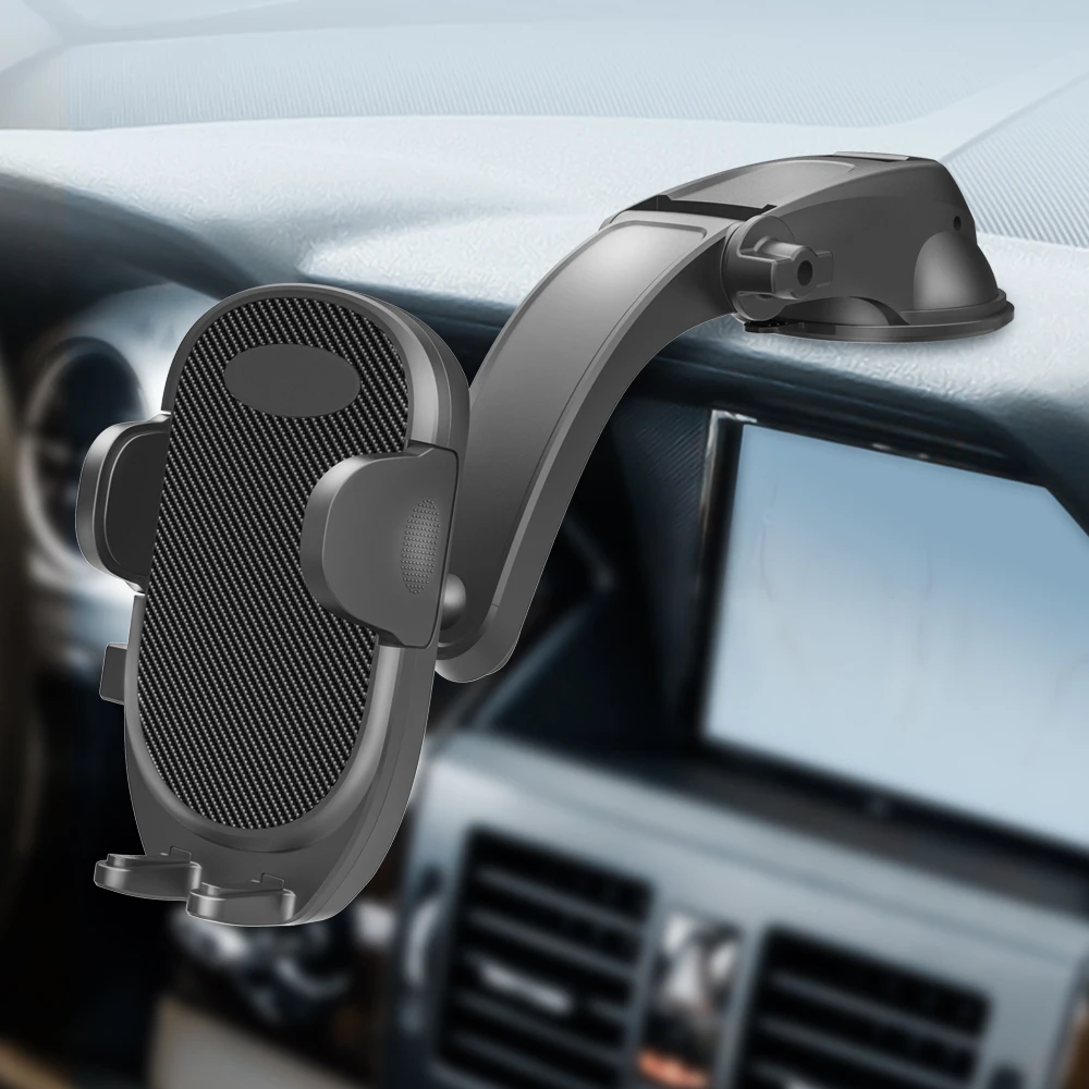 Universal 360 Degree Adjustable Windshield Mobile Holder Anti-shake Suction Cup Dashboard Cell Phone Mount Car Phone Holder