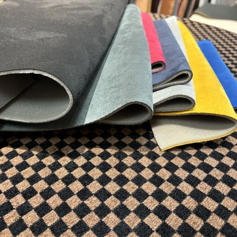 Suede Foam Backed Headliner Fabric for Car Interiors Suede Roof and Panel Lining