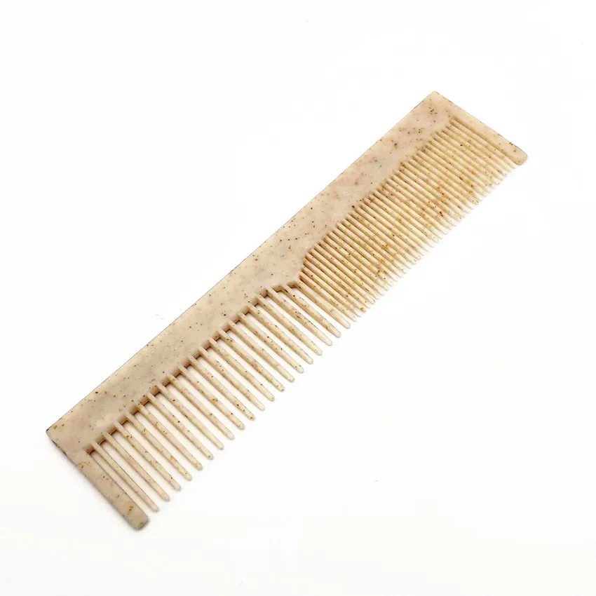 Personalised custom logo Eco friendly biodegradable pocket hair plastic comb