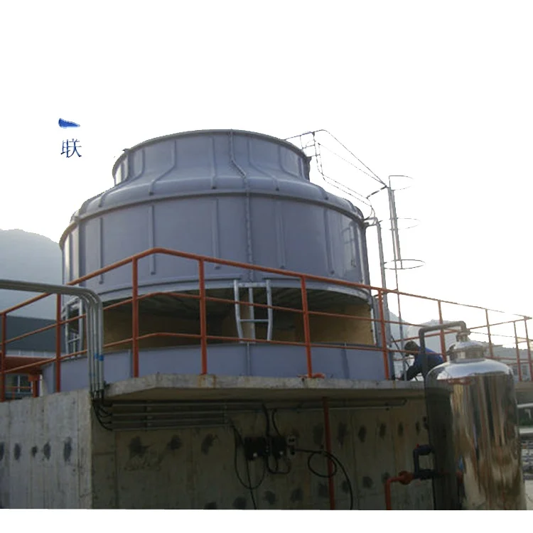 China  Manufacturer Mechanical Ventilation Round  Chemical Cooling Tower 100ton