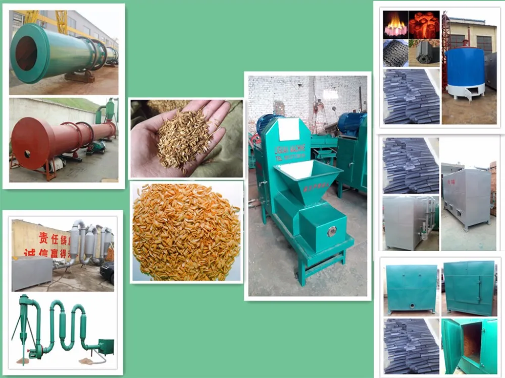wood chip hexagonal rice husk biomass firewood sawdust briquette charcoal making machine for making sawdust charcoal