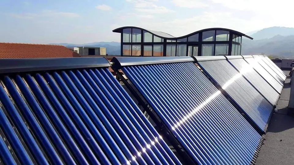 high pressurized copper heat pipe solar collector manifold