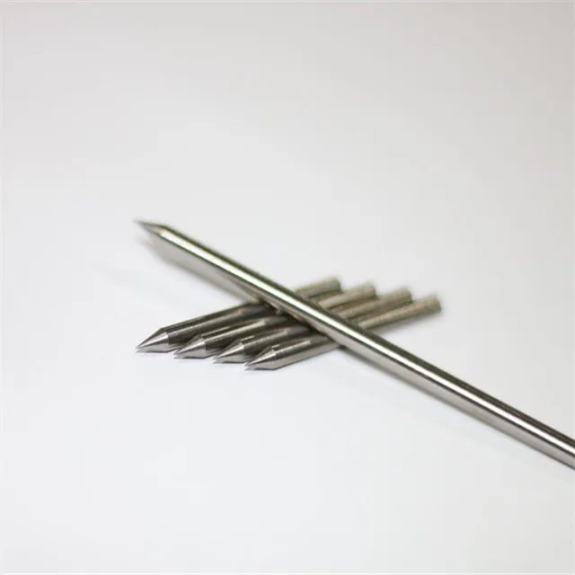WL20 sharpened tungsten needle 2.4X75MM