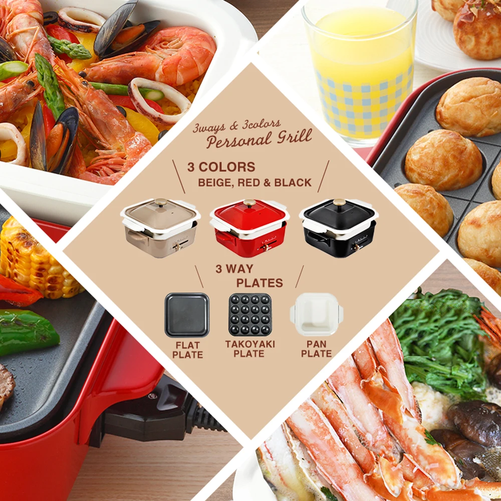 Portable mini commercial compact electric hot plate made in China